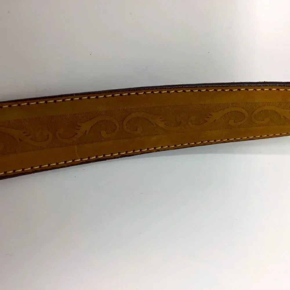 Vintage North Reflections European Leather Belt